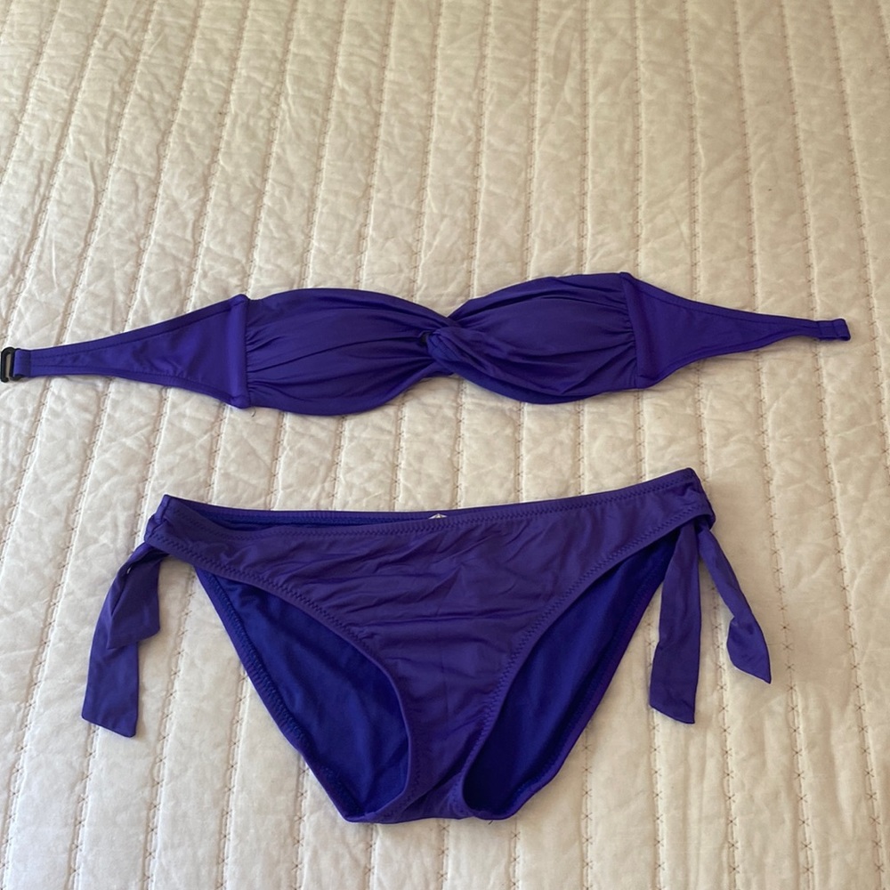 Royal Blue Bikini- small top/ large bottom
